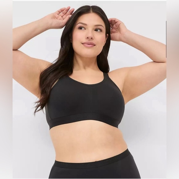 Cacique Cotton LL NW Scoop Black Bra No Wire
Size 42DD - Picture 2 of 13